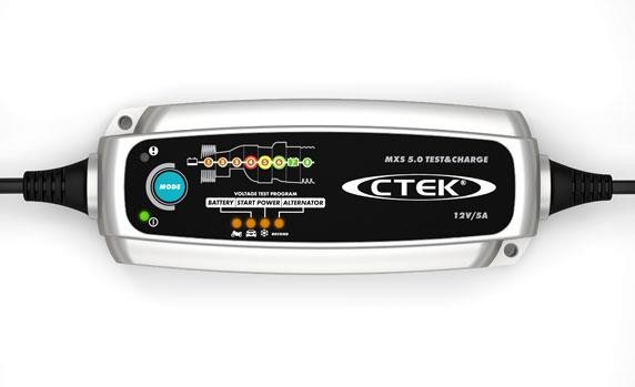Automatinis akumuliatorių įkroviklis CTEK MXS 5.0 EU TEST