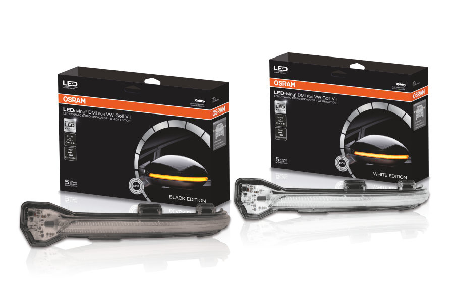 LED Posūkio žibintai OSRAM DMI (2 vnt.) VW Golf VII, Touran - Balta