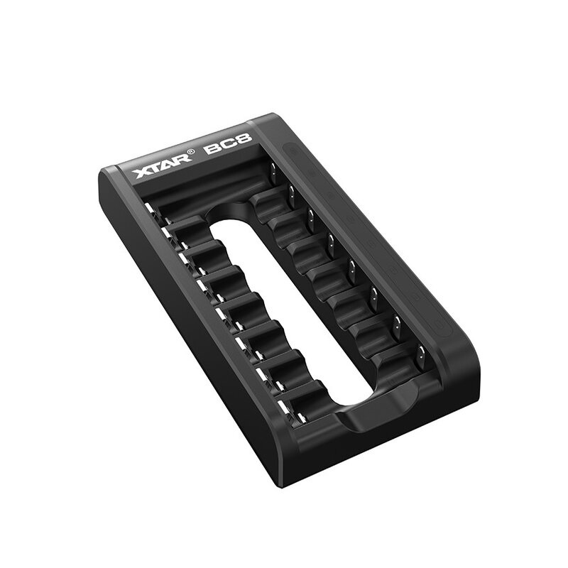 Automatinis įkroviklis 1-8 AAA,AA Li-ion, NiMH