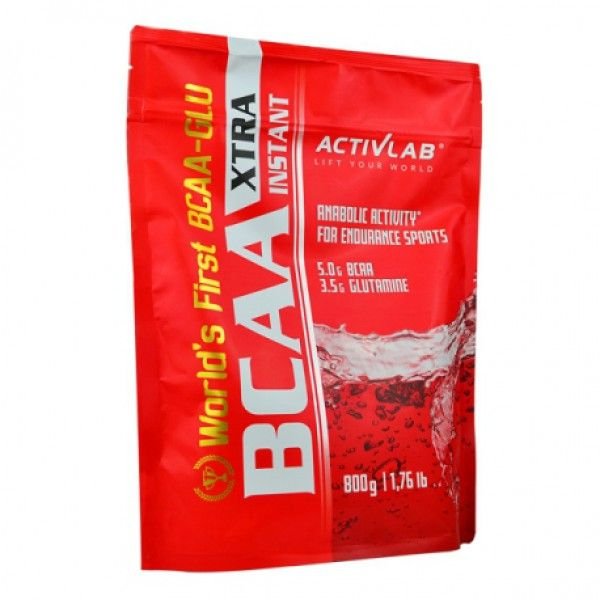 ActivLab BCAA Xtra 800 g. (raudona pakuotė) - Apelsinų-greipfrutų skonis