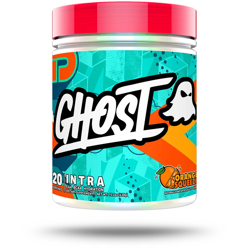 Ghost Intra (EAA BCAA Hydration) 430 g. - Orange Squeeze skonis