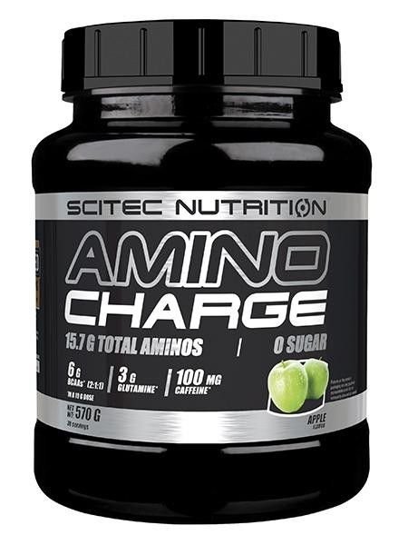 Scitec Amino Charge 570 g. - Apple skonis