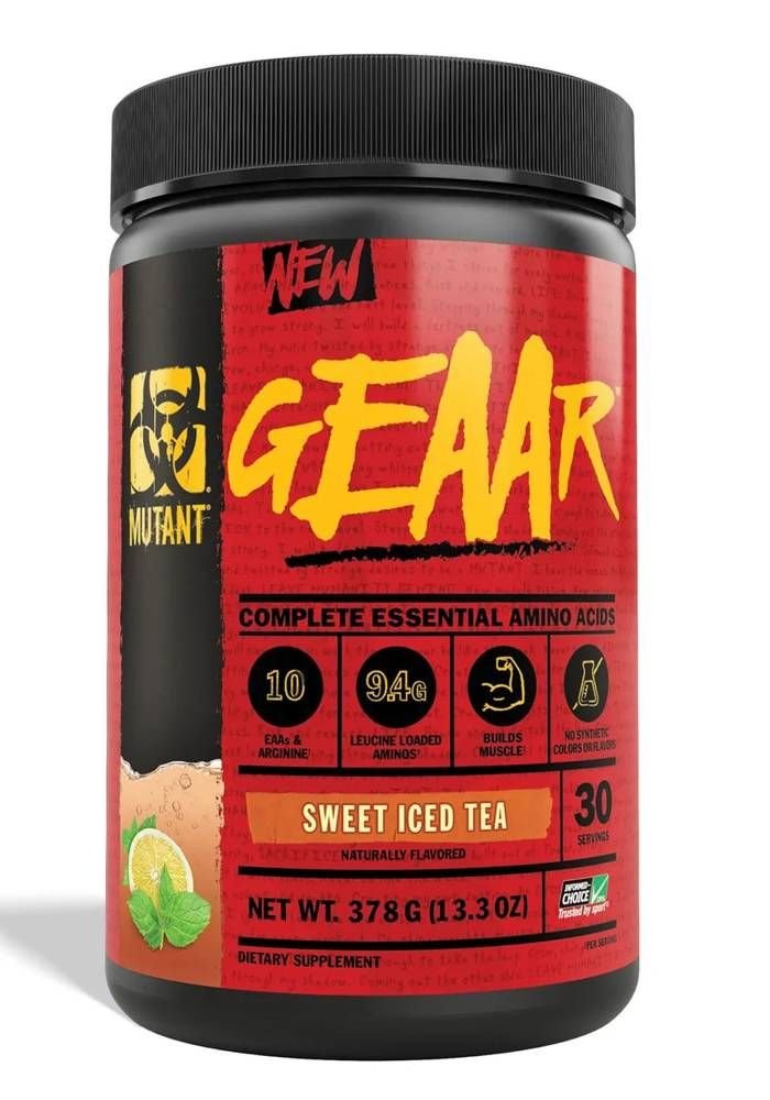 Mutant Geaar 400 g. - Tropical Fruit Punch skonis