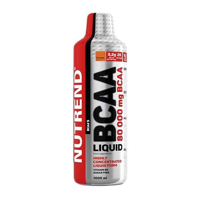 Nutrend Amino BCAA Mega Strong 1000ml - Apelsinų Skonis