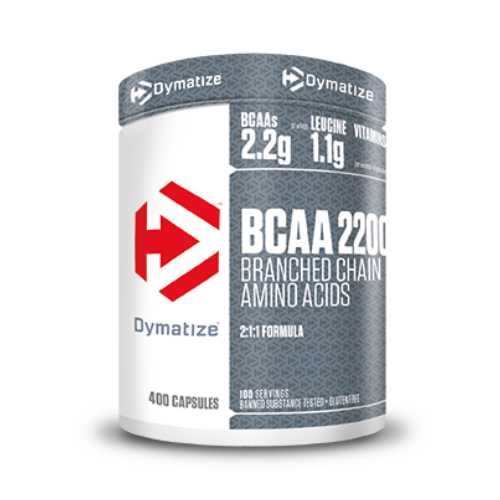 Dymatize BCAA 2200, 400 kapsulių