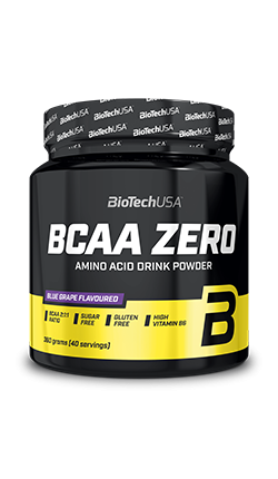 BioTech BCAA Zero 180 g. - Vynuogių Skonis