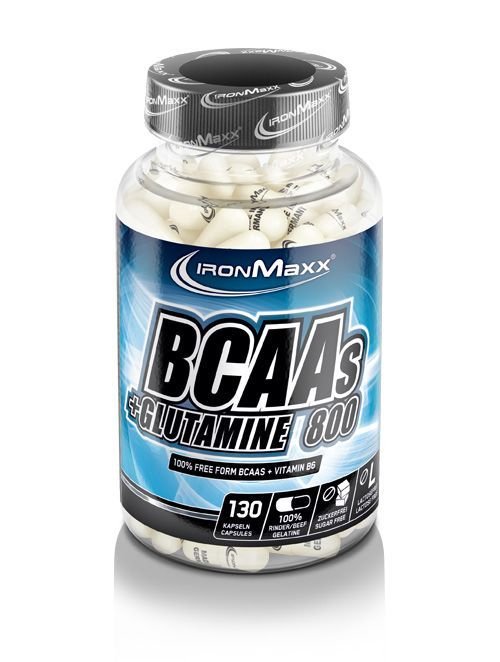 IronMaxx BCAA´s + Glutamine 800 130 kaps.