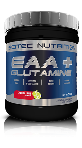 Scitec EAA+Glutamine 300 g. - Melon-cola skonis