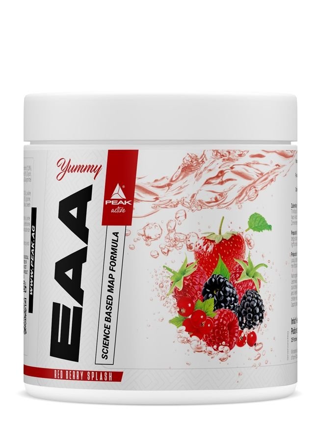 Peak EAA Yummy 400 g. - Red Berry Splash skonis