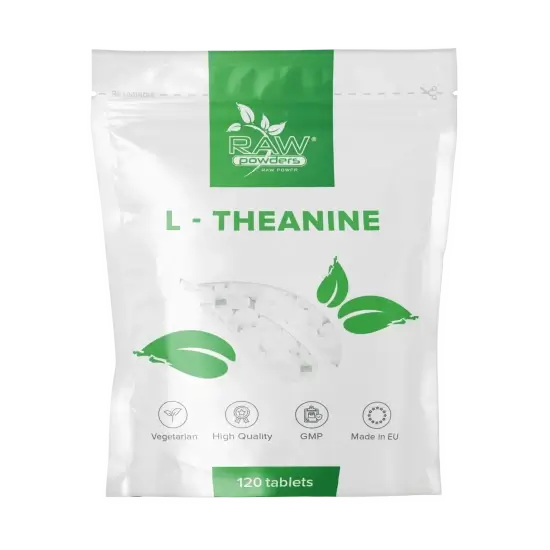 RAW POWDERS L-Theanine - 120 kaps.