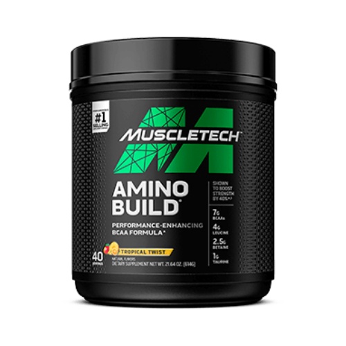 MUSCLETECH Amino Build - 400g Braškės-arbūzai