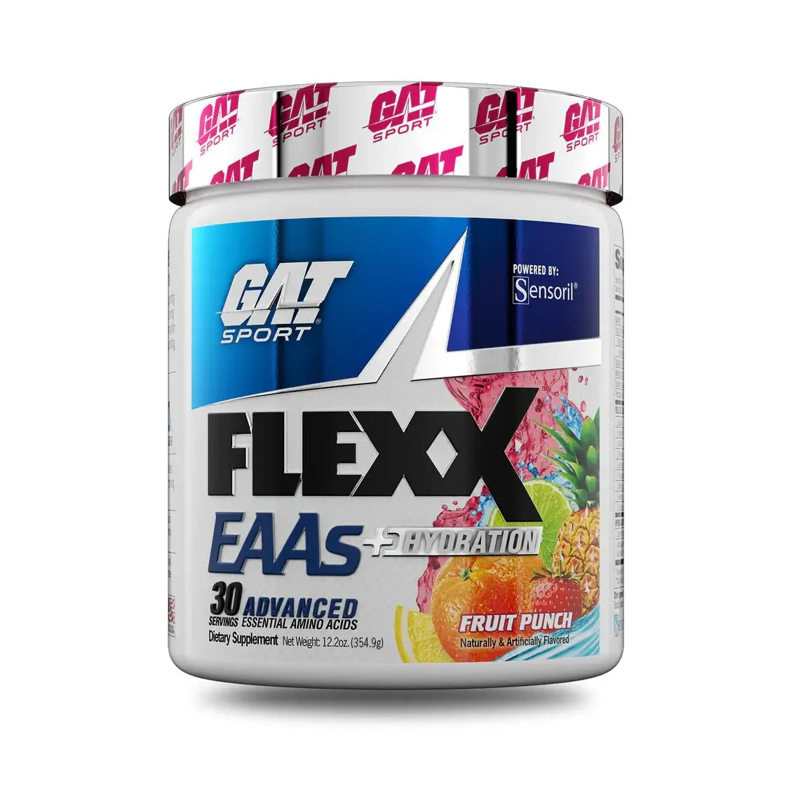 GAT Flexx EAAs + Hydration - 345g Vaisių punšas