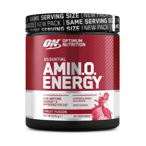 OPTIMUM NUTRITION Amino Energy - 270g Braškės/laimai