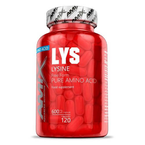 AMIX L-Lysine 600 mg - 120 kaps.