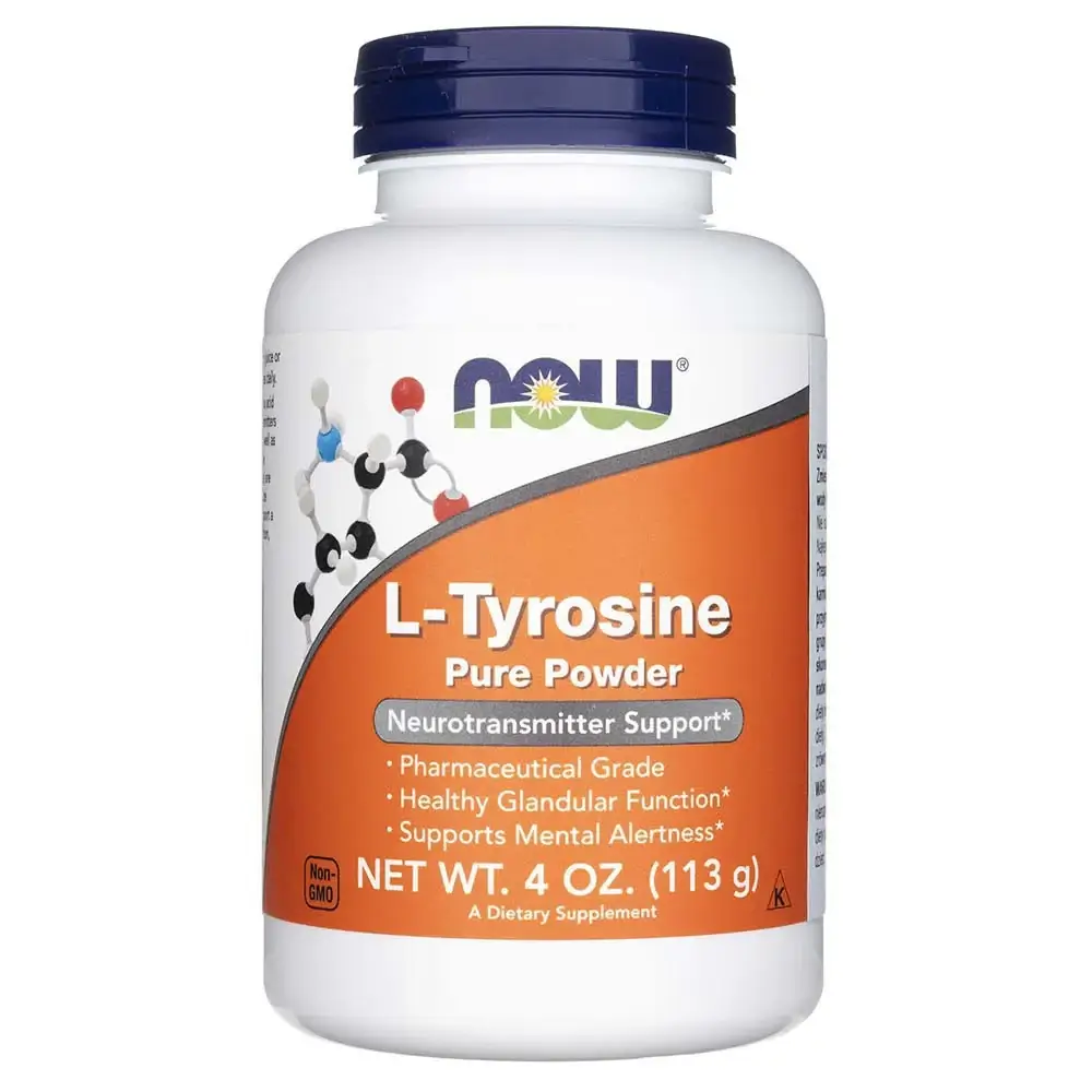 NOW L-Tyrosine Powder - 113g