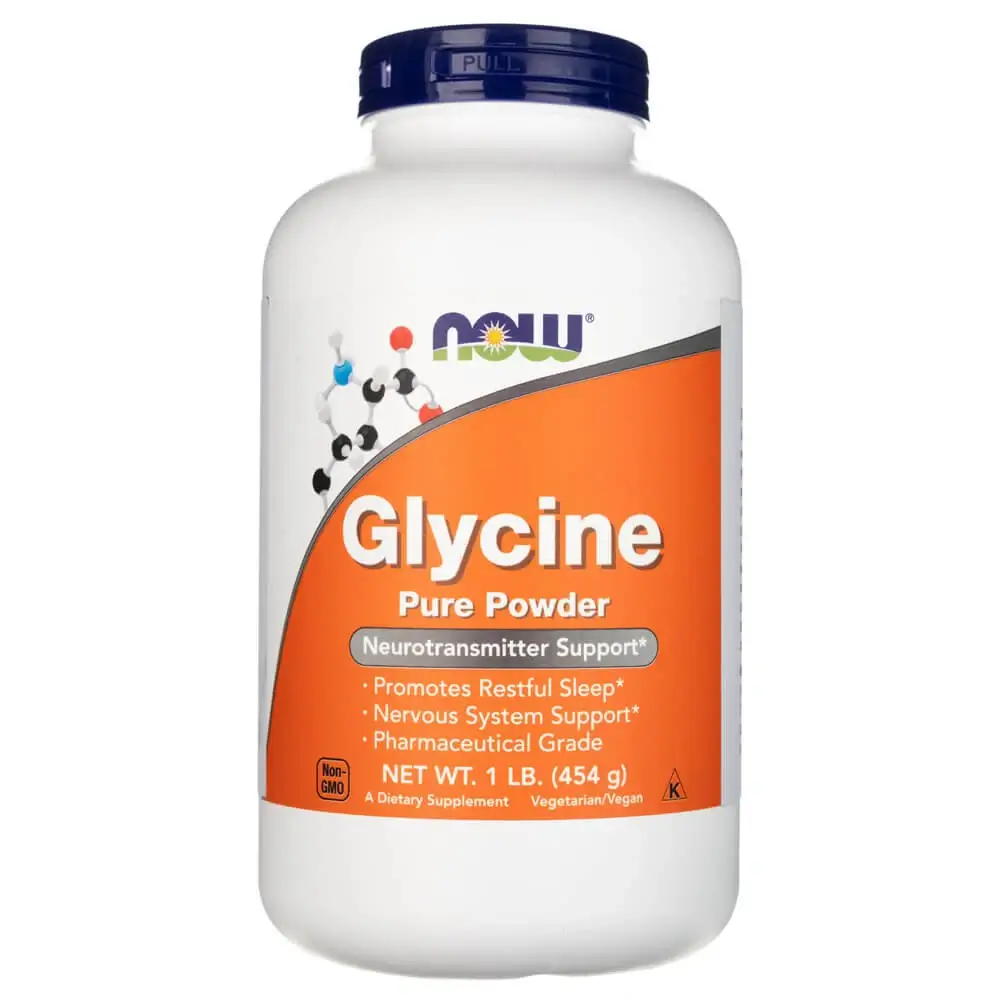 NOW Glycine Pure Powder - 454g