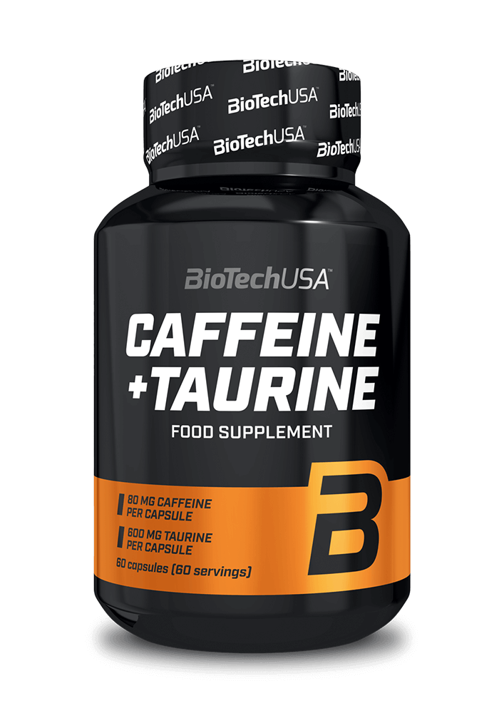 BIOTECH Caffeine + Taurine - 60 kaps.