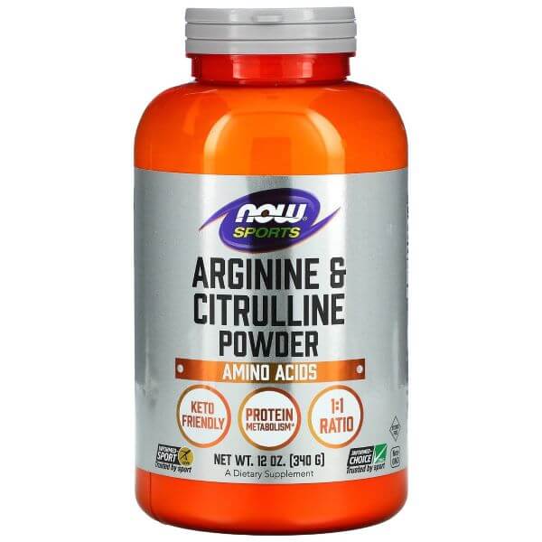 NOW Arginine & Citrulline - 340g