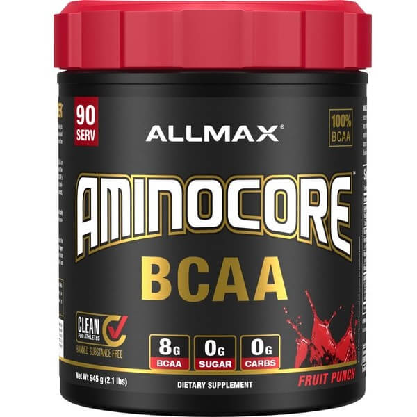 ALLMAX NUTRITION Aminocore BCAA - 945g Vaisių punšas