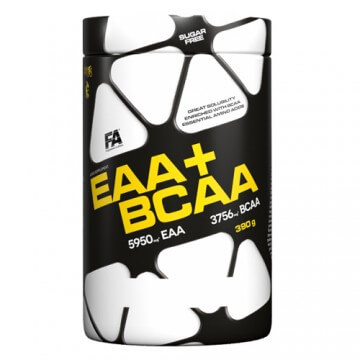 FITNESS AUTHORITY EAA + BCAA - 390g Egzotiniai vaisiai