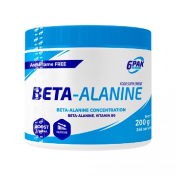 6PAK Beta Alanine - 200g