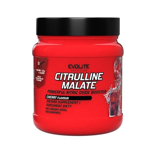 EVOLITE Citrulline Malate (su skoniu) - 400g Vyšnios