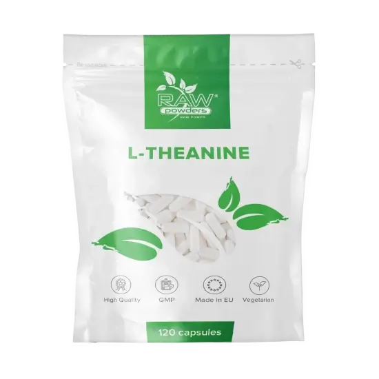 RAW POWDERS L-Theanine - 120 tabl.