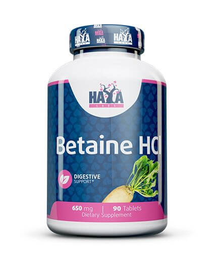 HAYA LABS Betaine HCl - 90 tabl.