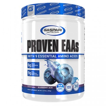 GASPARI NUTRITION Proven EAAs - 390g Mėlynė/acai uogos