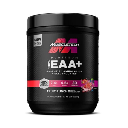 MuscleTech 100% Platinum EAA 30 serv (Galiojimas aprašyme) - Vynuogių