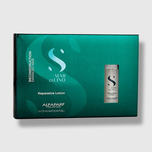 AlfaParf Milano SDL Reparative Lotion Pažeistų plaukų atkuriamasis losjonas, 6x13ml