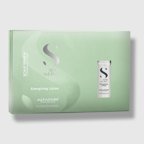 AlfaParf Milano Energizing Lotion Energizuojantis losjonas silpniems, slenkantiems plaukams, 12x10ml