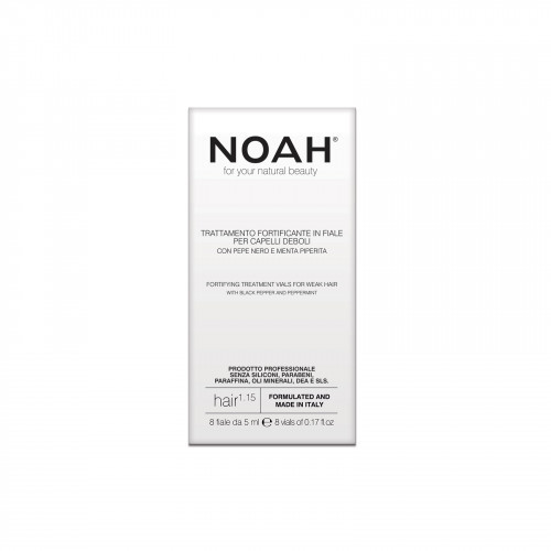 Noah 1.15. Fortifying Treatment Vials Serumas silpniems plaukams, 8x5ml