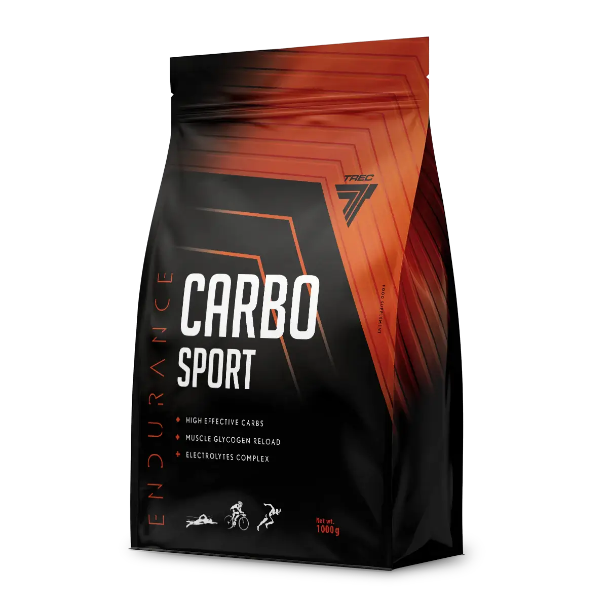 TREC Carbo Sport - 1000g Apelsinas