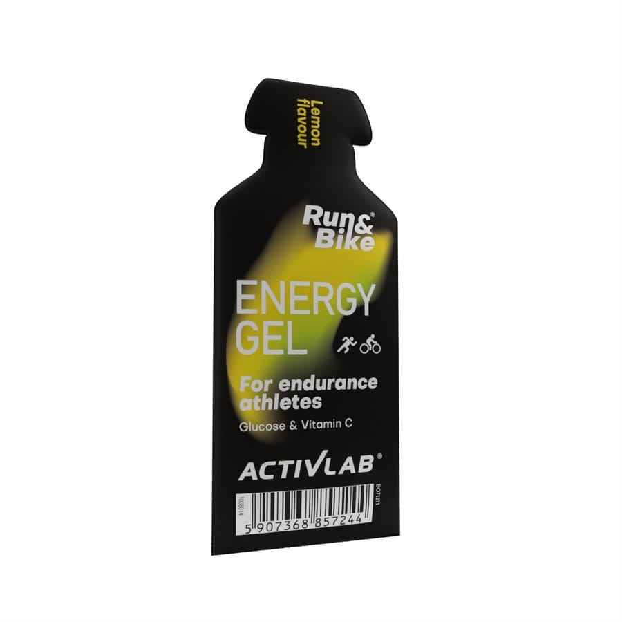 RUN AND BIKE BY ACTIVLAB Energy Gel - 18x40g Apelsinas