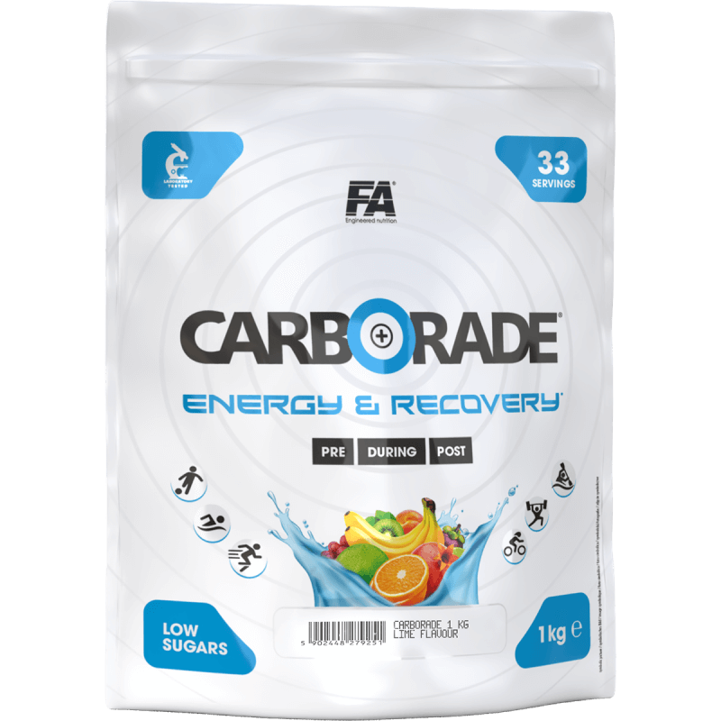 FITNESS AUTHORITY Carborade - 1000g Apelsinas