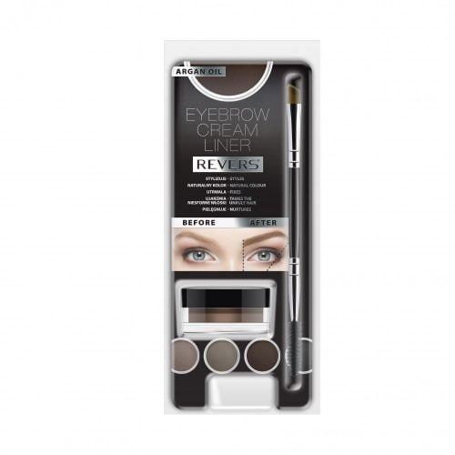 Kreminiai antakių dažai REVERS EYEBROW CREAM LINER, Nr. 04, 8 ml