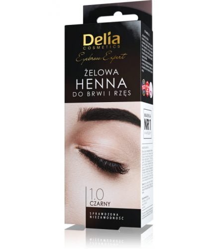 Antakių ir blakstienų gelis DELIA COSMETICS, Nr. 1.0, 2x15 ml