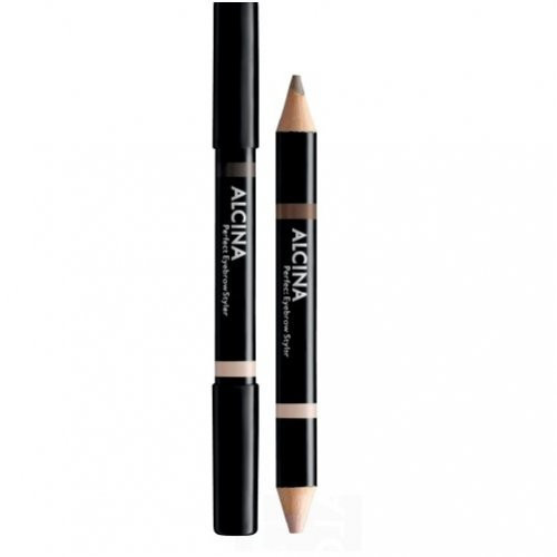 Alcina Perfect Eyebrown Styler Dvipusis antakių modeliavimo pieštukas, Light 010