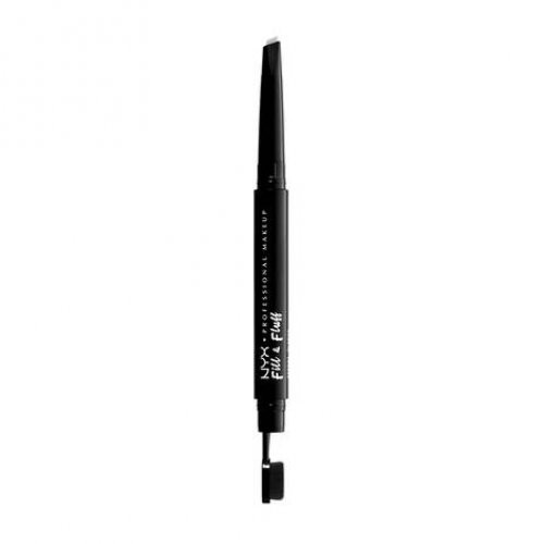 NYX Professional Makeup Fill&Fluff Eyebrow Pomade Pencil Antakių pieštukas, Clear