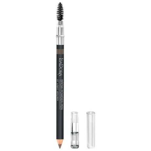 Isadora Brow Powder Pen Antakių pieštukas, Light Brown