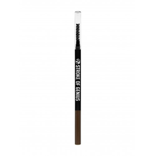 W7 Cosmetics Stroke of Genius Eyebrow Pencil Antakių pieštukas, Dark Brown