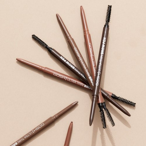 GOSH Copenhagen Ultra Thin Brow Pencil Antakių pieštukas, 003 Dark Brown