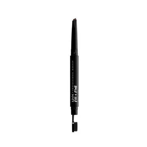 NYX Professional Makeup Fill&Fluff Eyebrow Pomade Pencil Antakių pieštukas, Chocolate