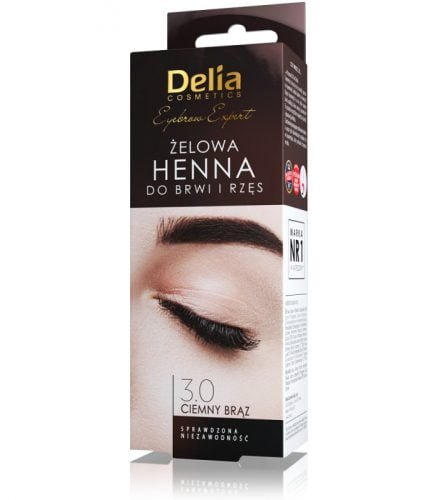 Antakių ir blakstienų gelis DELIA COSMETICS, Nr. 3.0, 2x15 ml