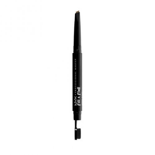 NYX Professional Makeup Fill&Fluff Eyebrow Pomade Pencil Antakių pieštukas, Taupe