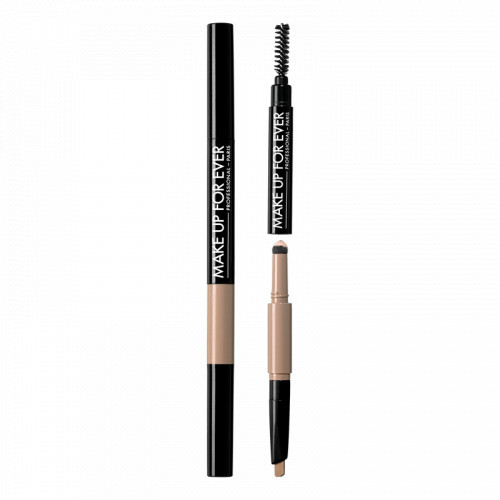 Make Up For Ever Pro Sculpting Brow 3-in-1 Brow Sculpting Pen Antakių modeliavimo priemonė, 10 - Blond