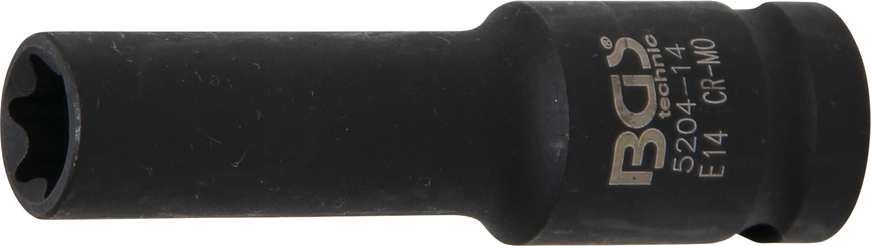 Galvutė smūginė E-Type, ilga | 12,5 mm (1/2") | E14 (5204-14)