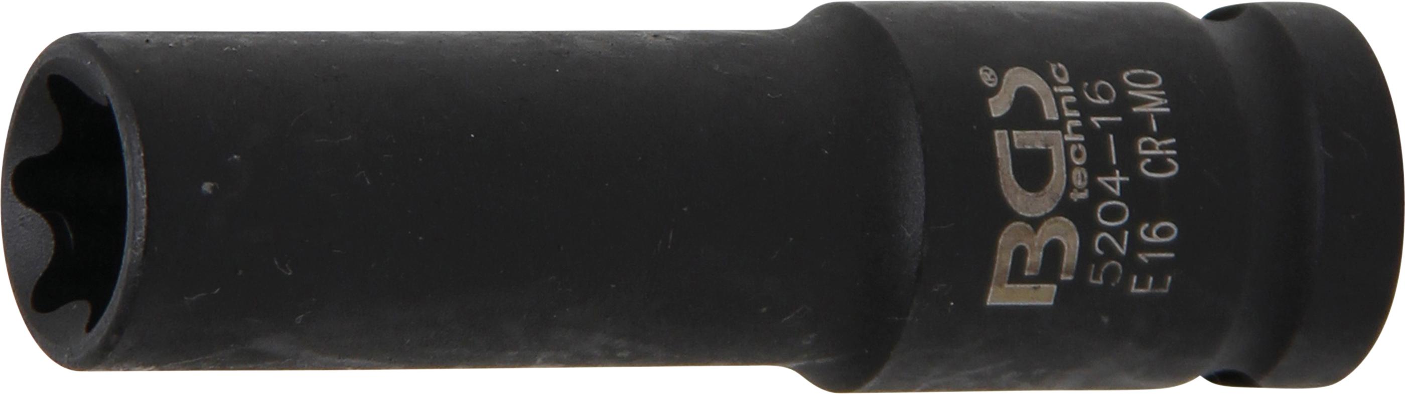 Galvutė smūginė E-Type, ilga | 12,5 mm (1/2") | E16 (5204-16)