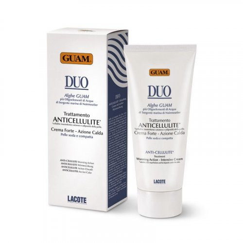 Guam DUO Anti Cellulite Cream with Hot Action Intensyvus anticeliulitinis kremas su šildomuoju efektu, 200ml